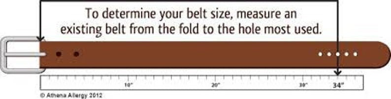Dark brown Bridle Leather belt