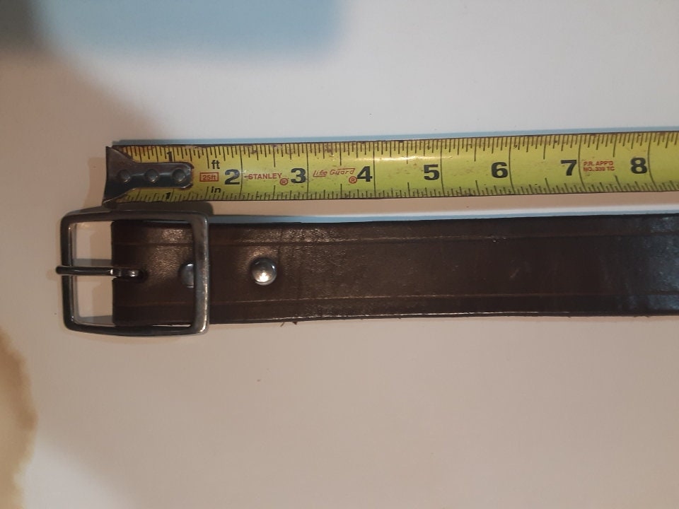 Hand Made Leather Belt - Brown Leather Belt