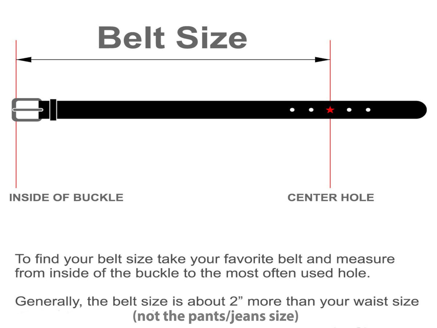 Personalized Leather Belt