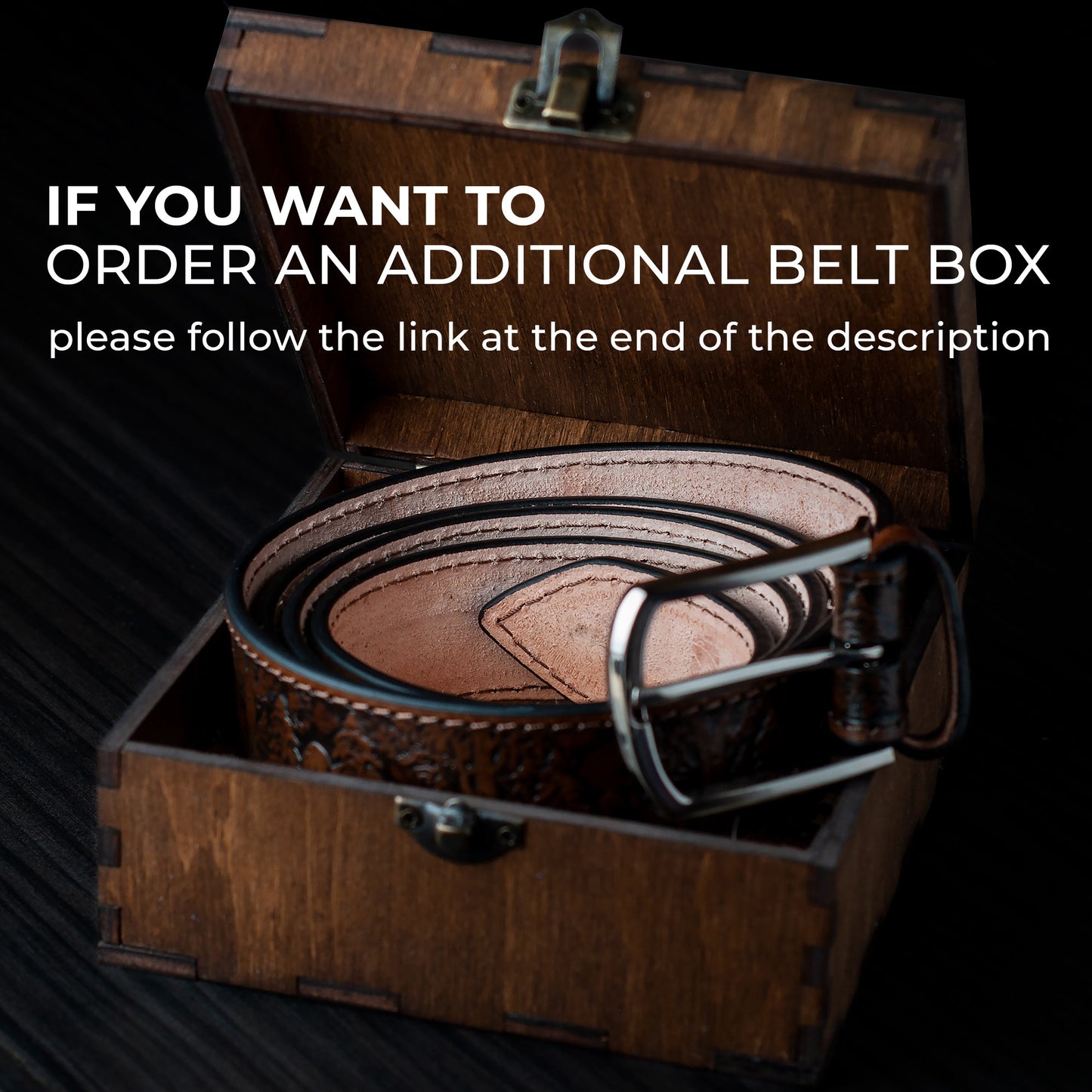 Personalized Leather Belt