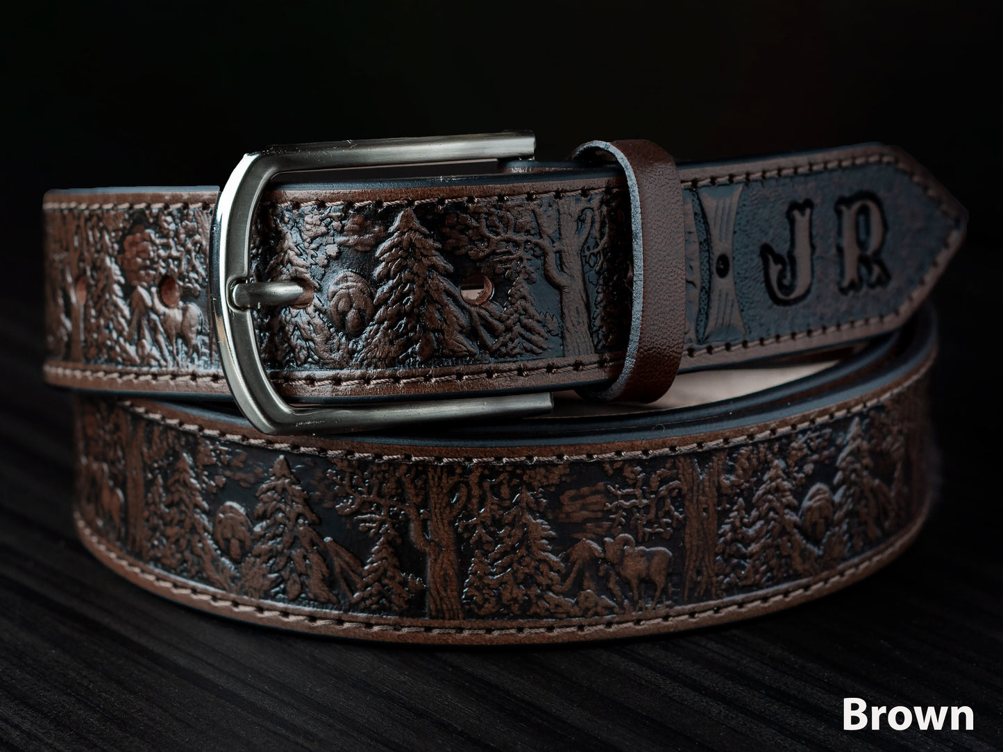 Personalized Leather Belt
