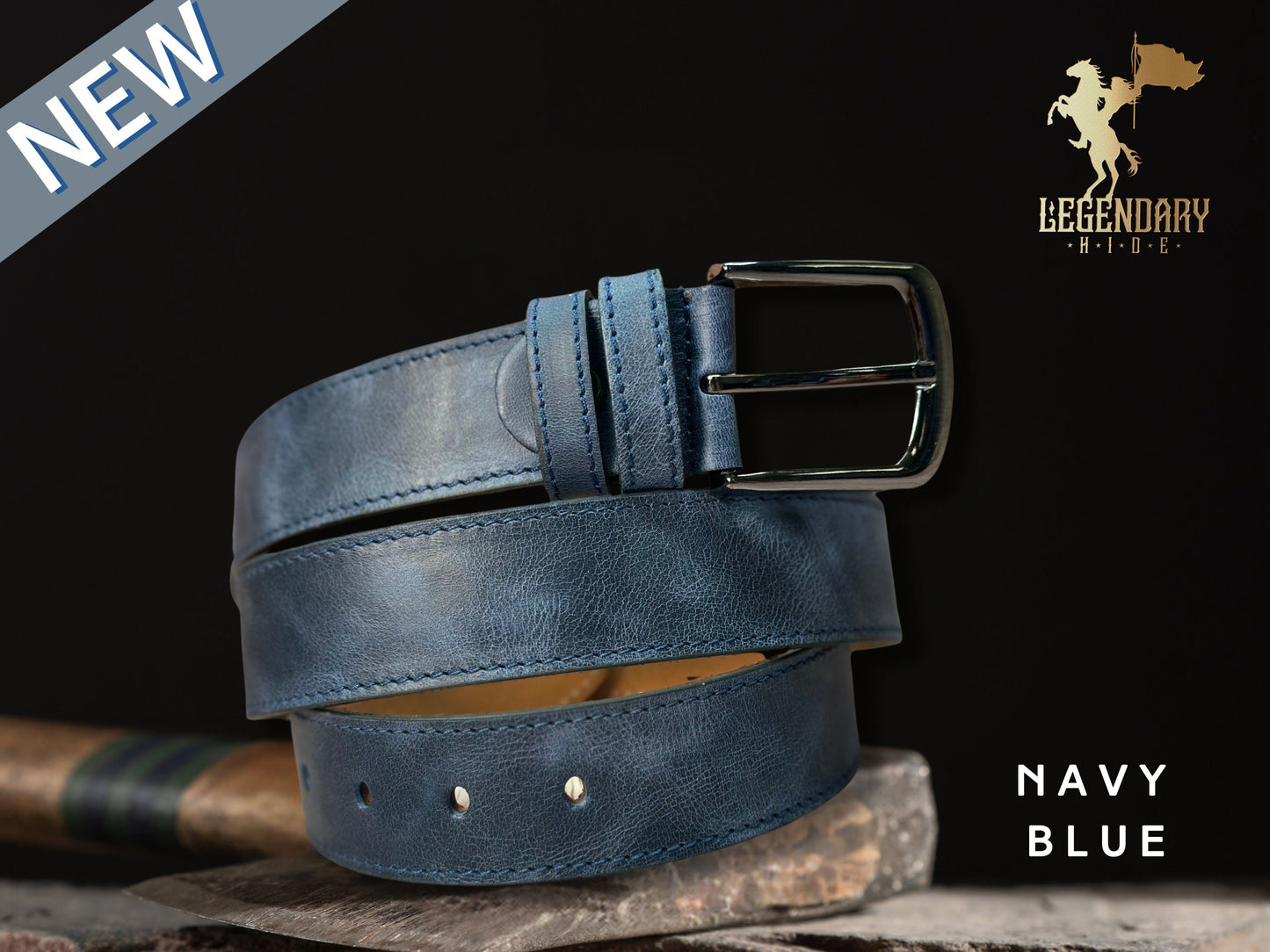 Personalized Leather Belt for Anniversary