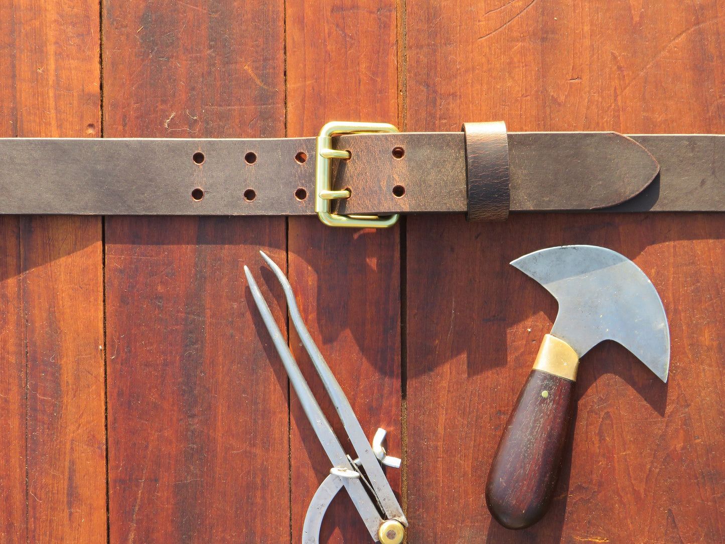 Custom Handcrafted leather belt