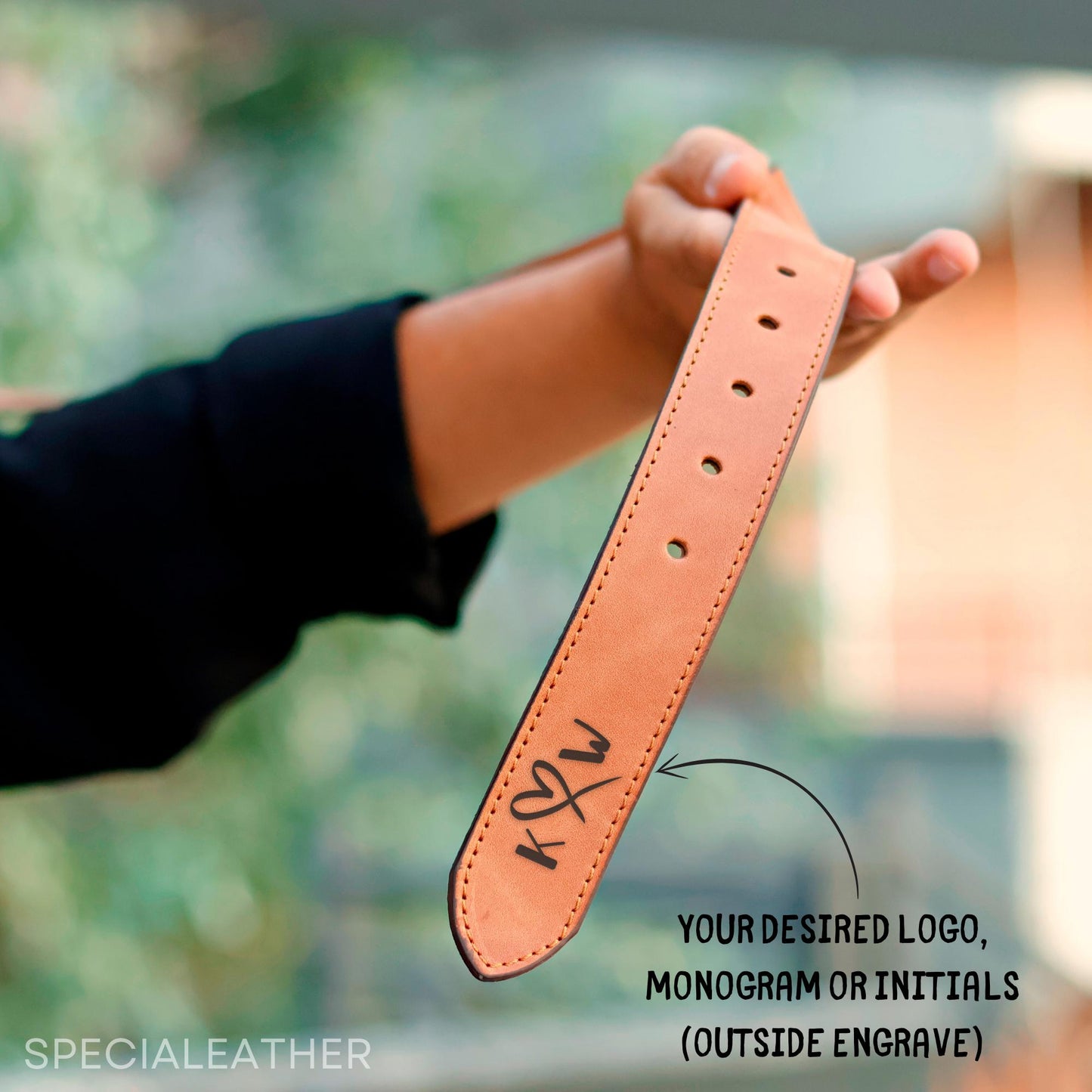 Handcrafted Custom Belt for Him