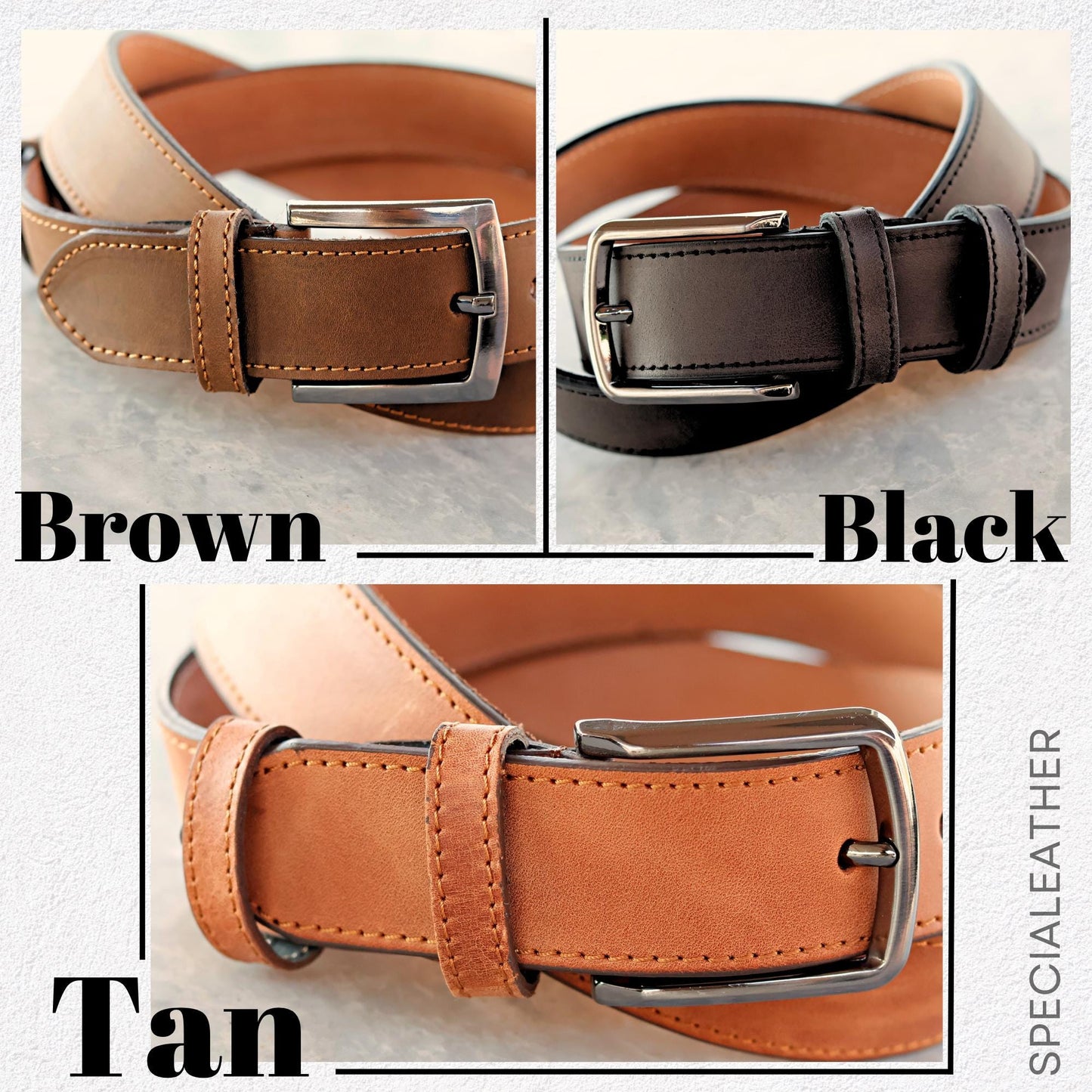Handcrafted Custom Belt for Him
