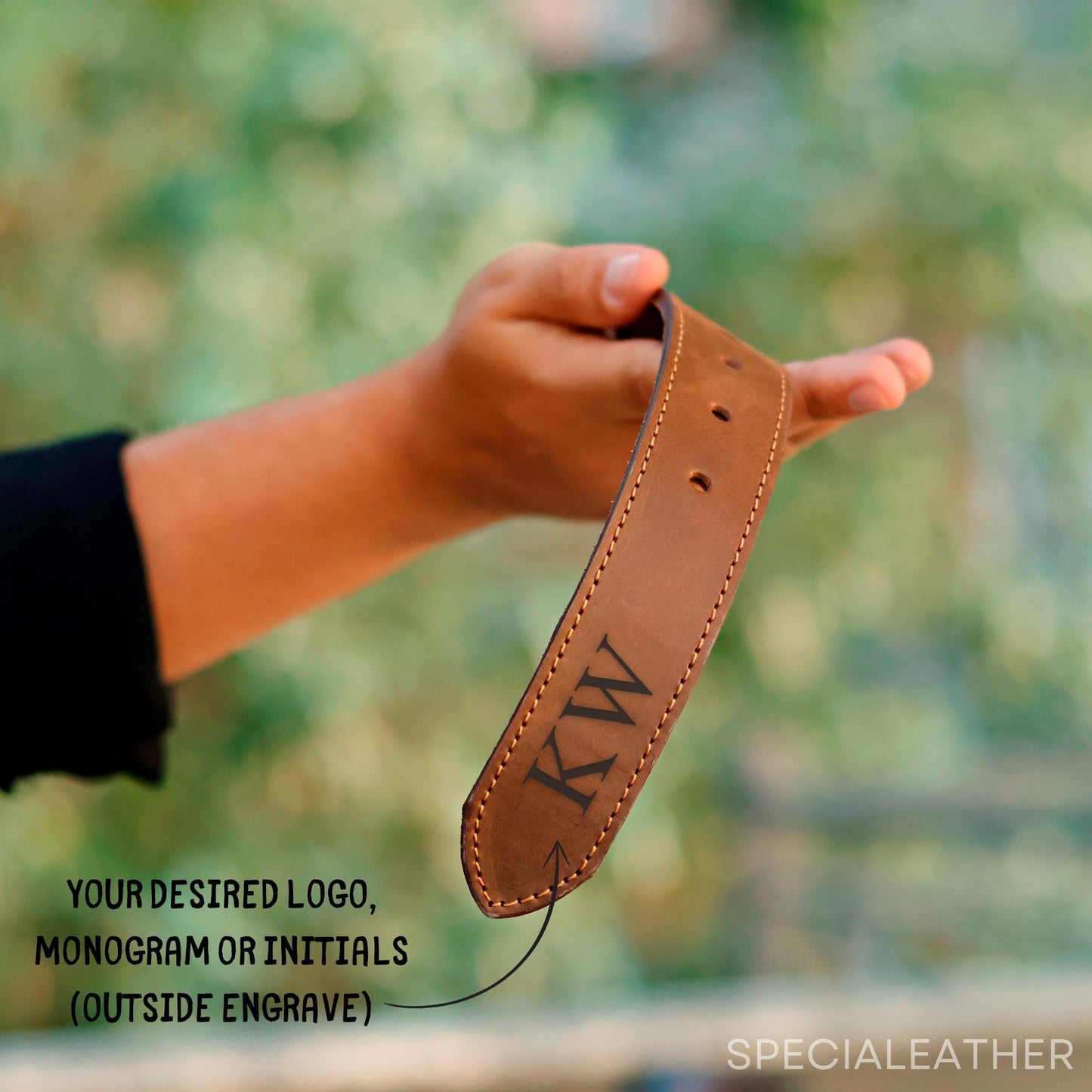 Handcrafted Custom Belt for Him