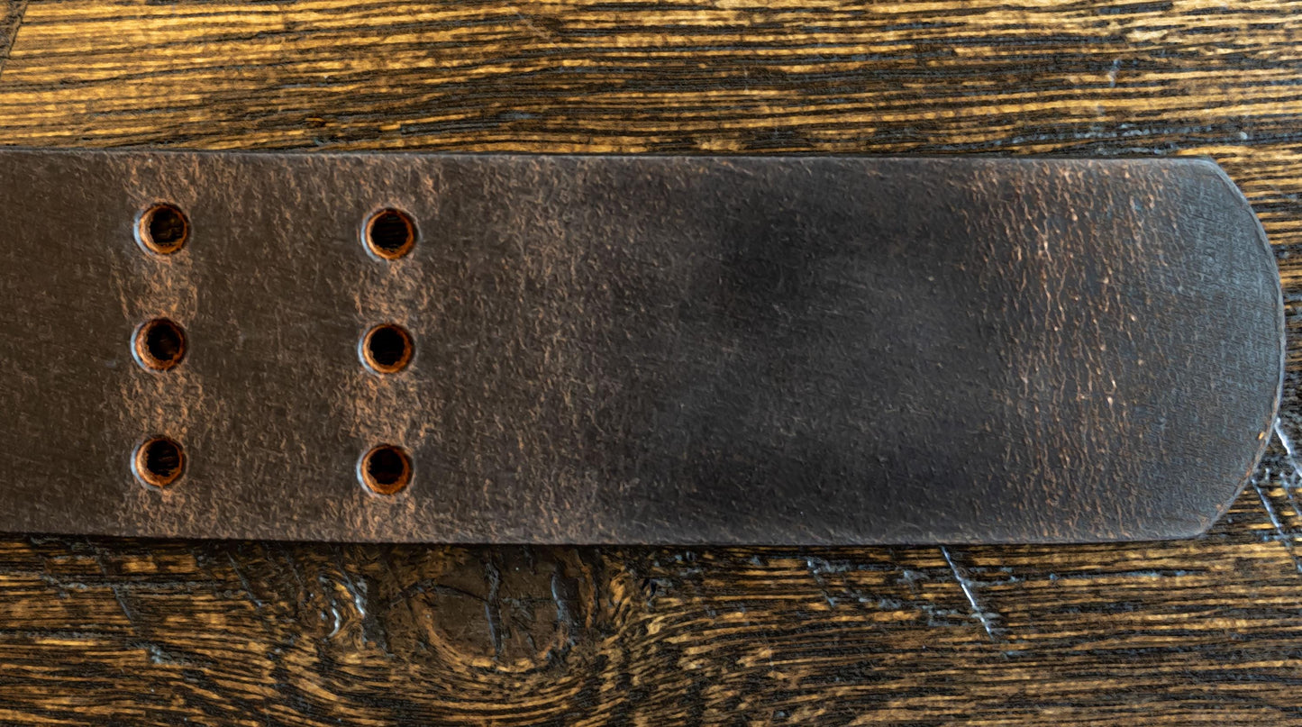 Buffalo Leather Belt Gift for Him