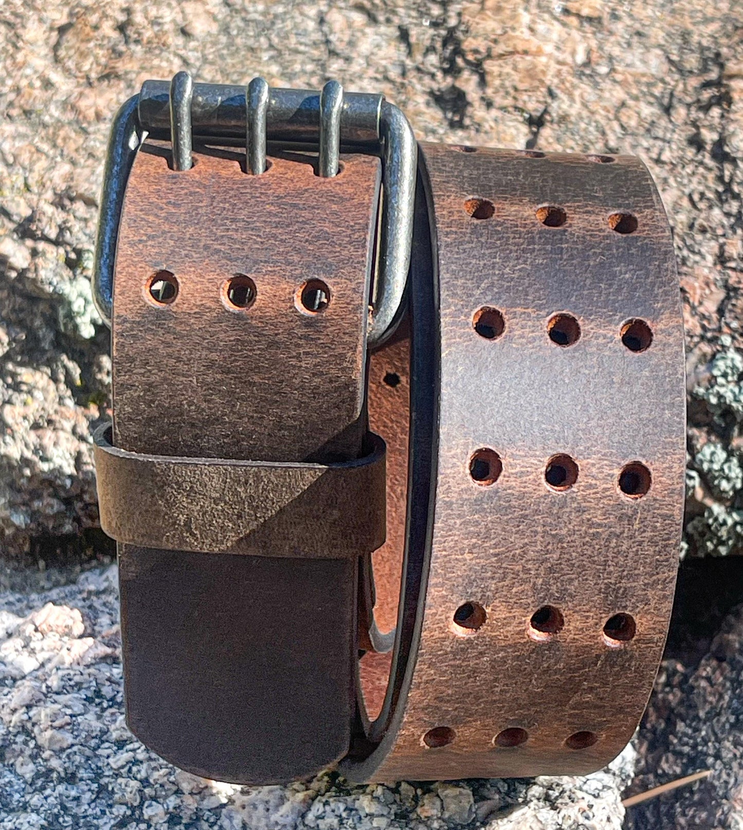 Buffalo Leather Belt Gift for Him