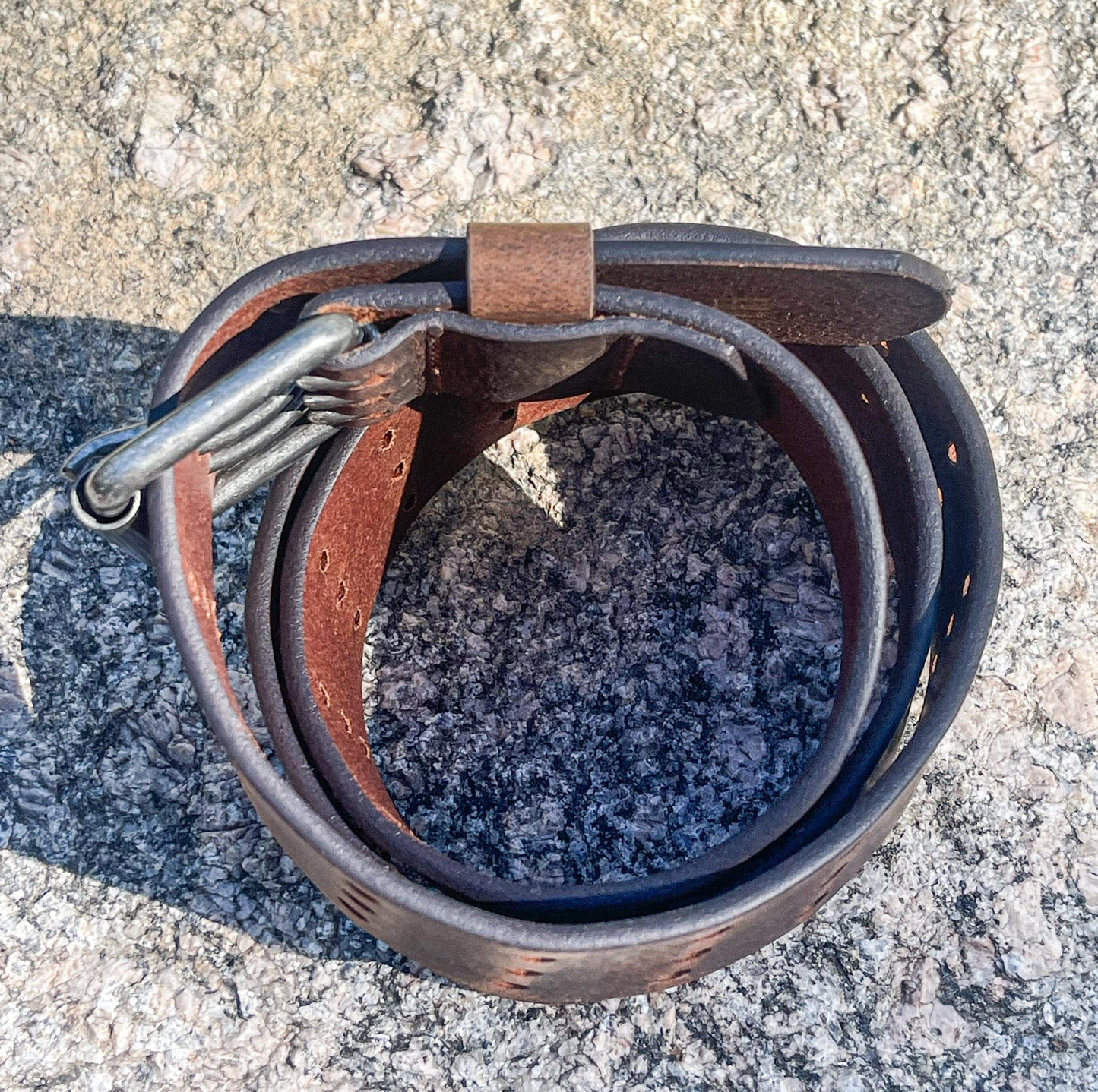 Buffalo Leather Belt Gift for Him