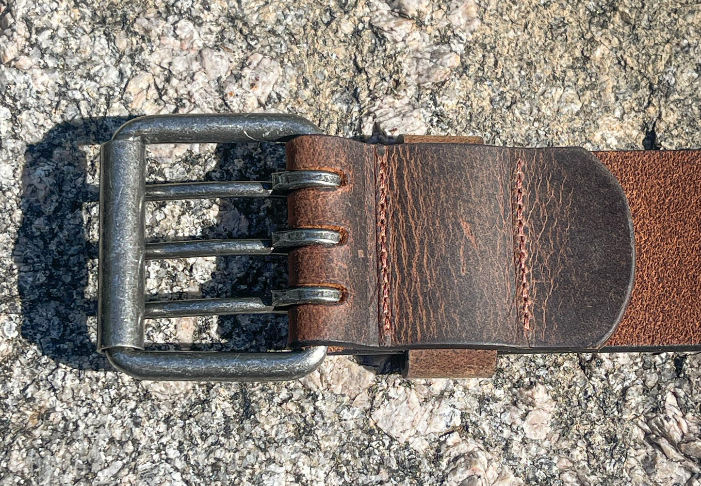 Buffalo Leather Belt Gift for Him