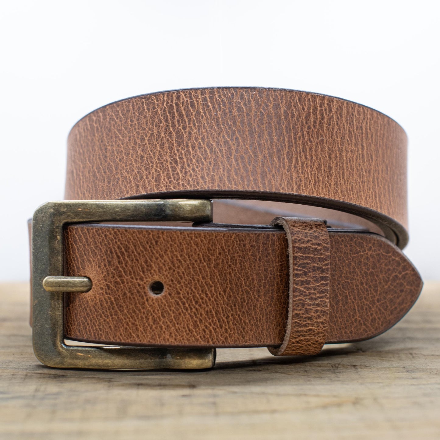 Premium Buffalo Leather Belt - Perfect Gift for Him