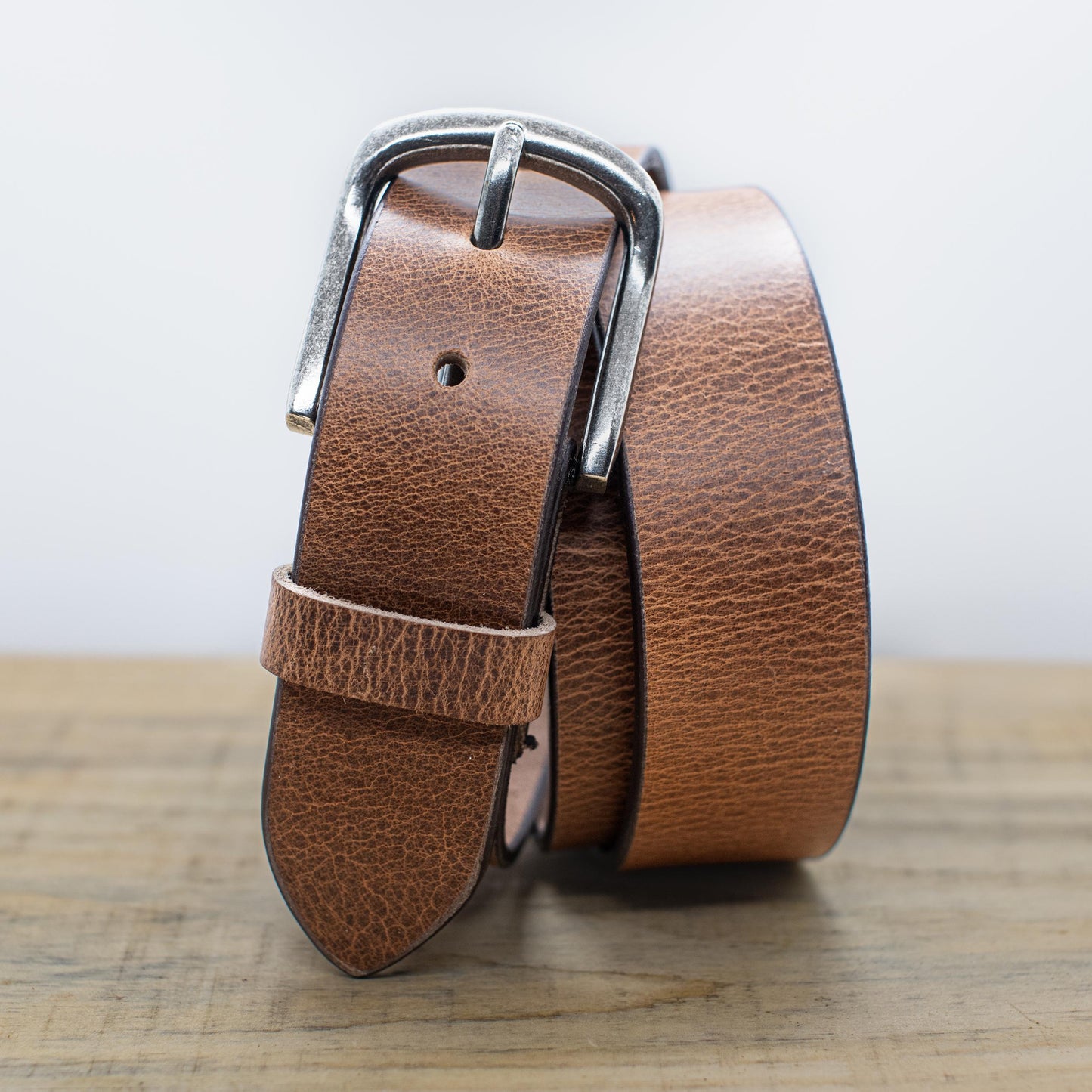 Premium Buffalo Leather Belt - Perfect Gift for Him