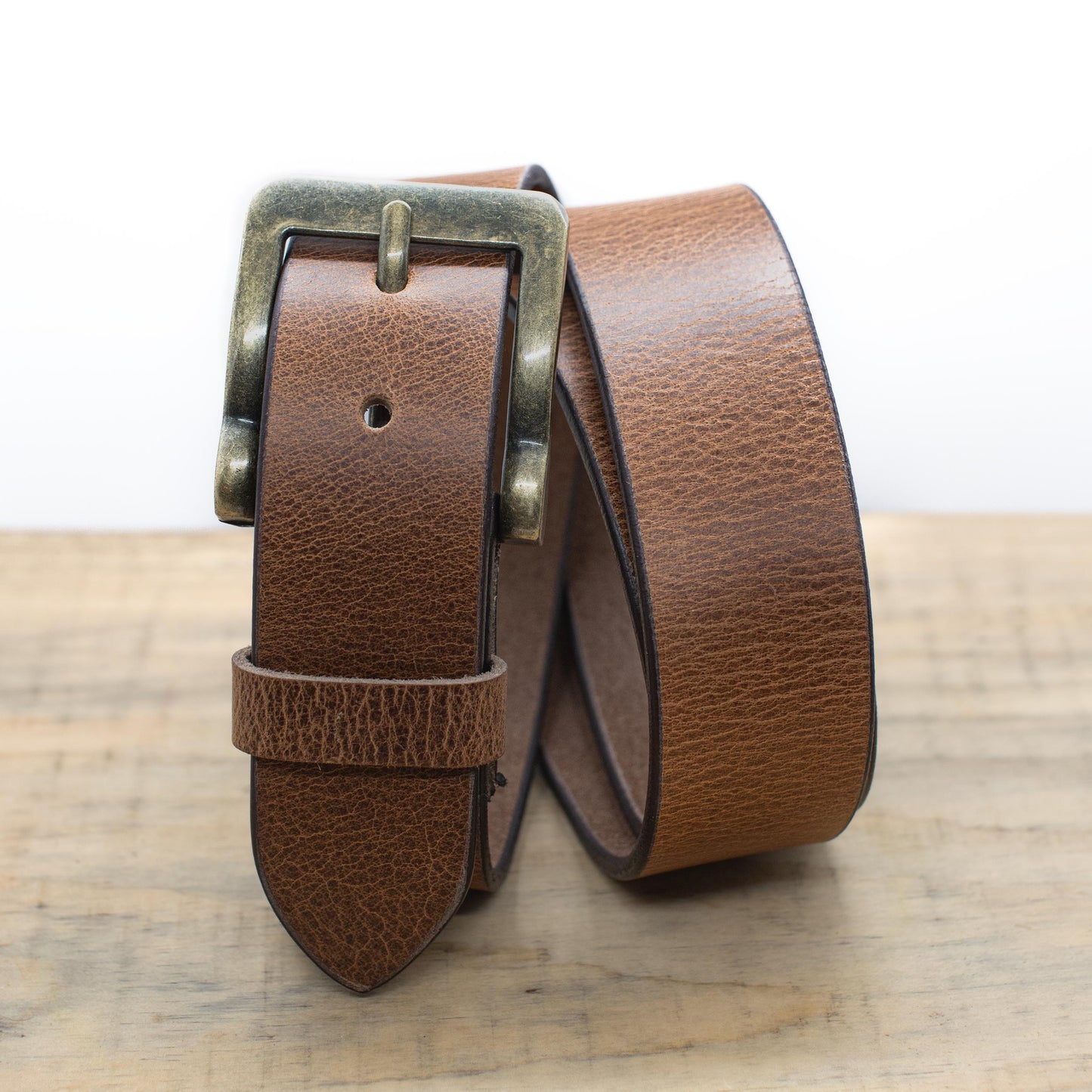Premium Buffalo Leather Belt - Perfect Gift for Him