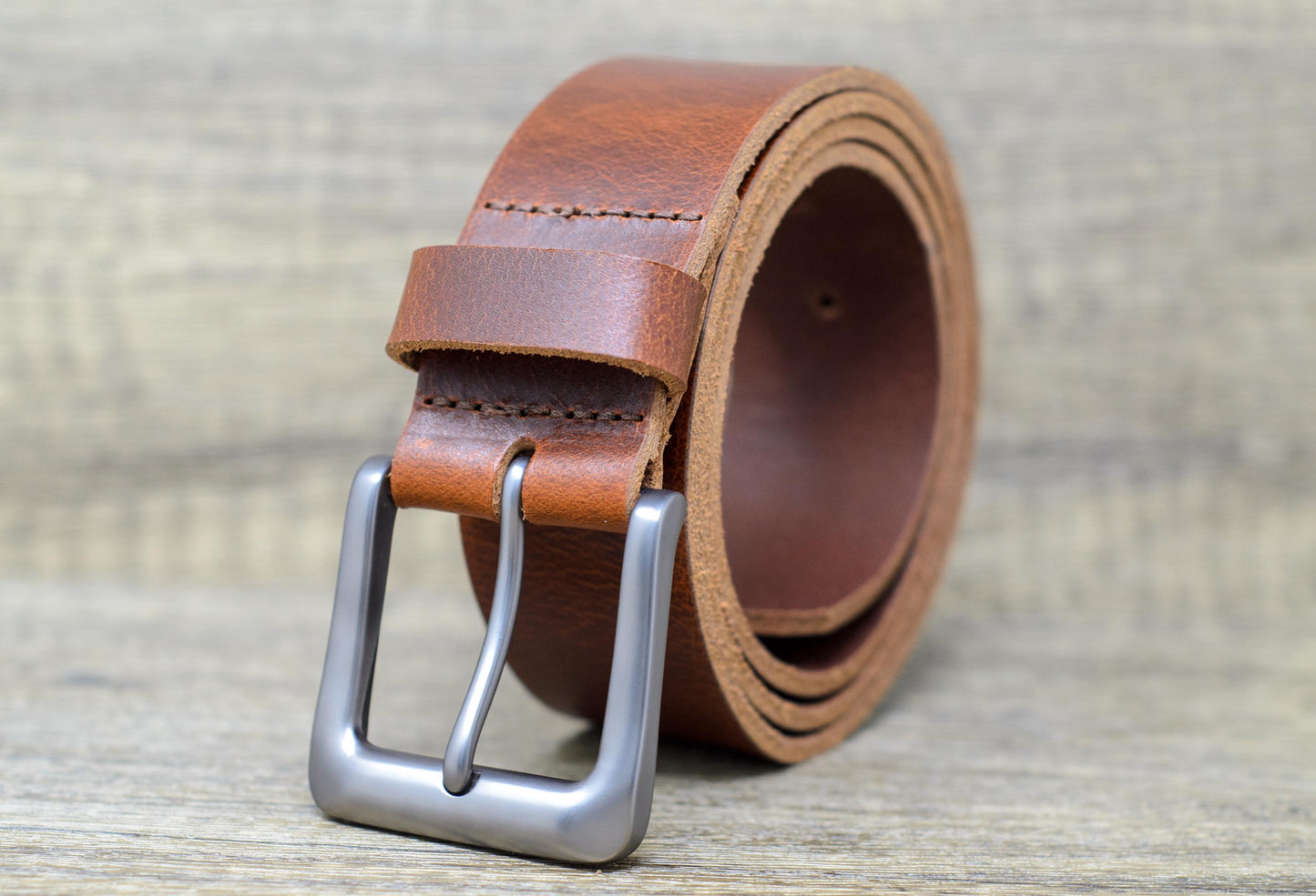 Full Grain Leather Belt - Mens Leather Belt