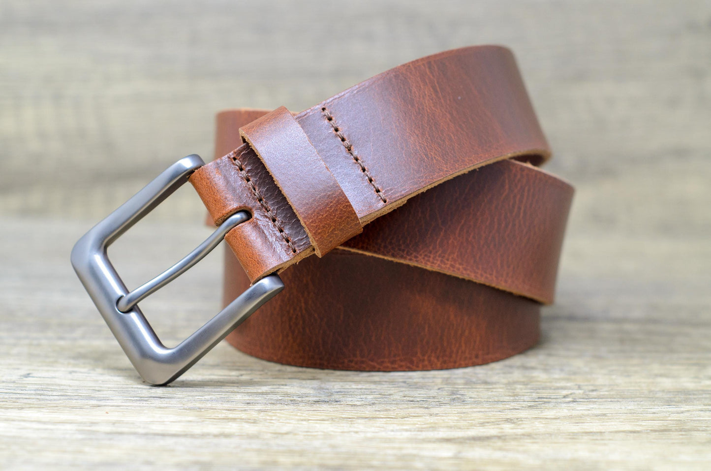Full Grain Leather Belt - Mens Leather Belt