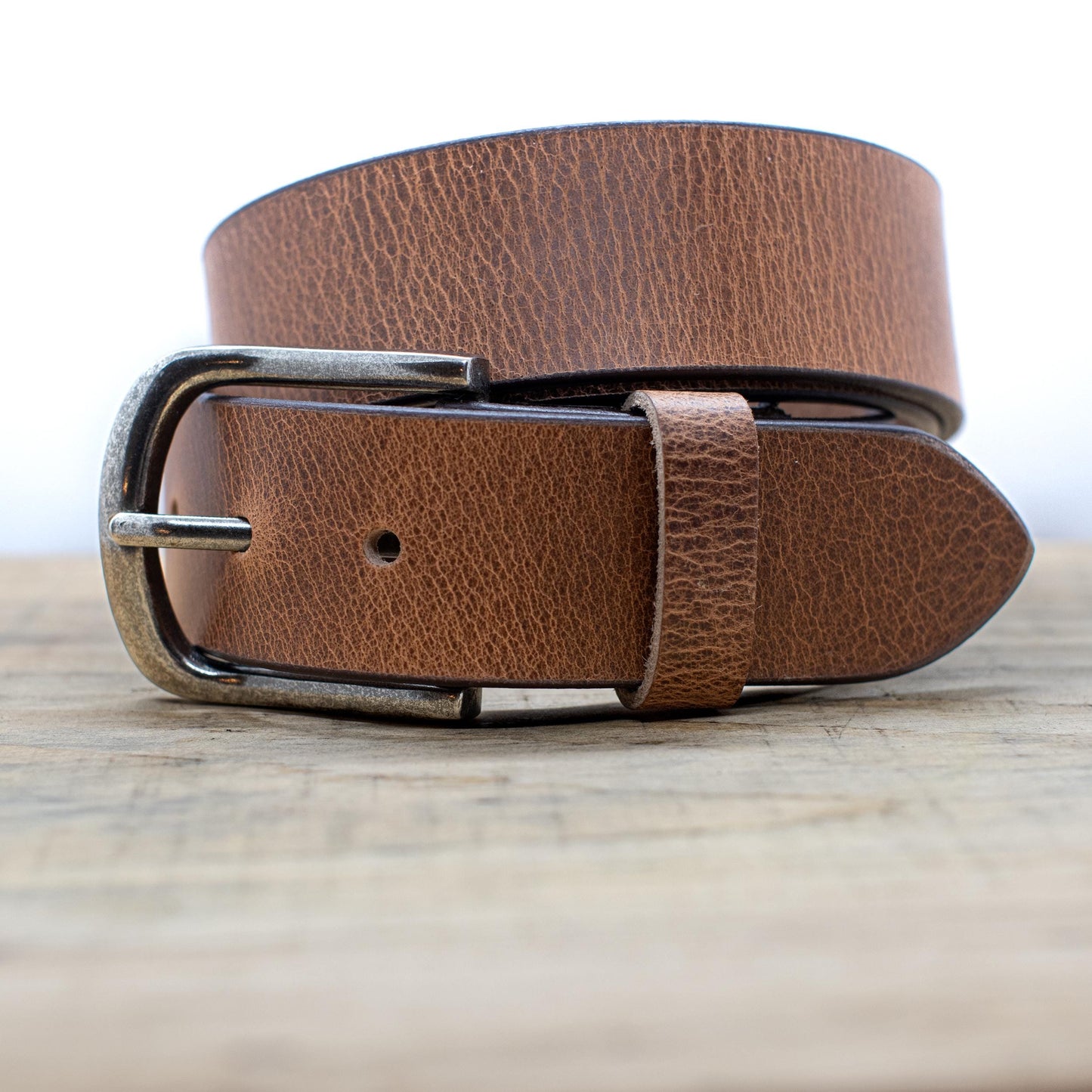 Premium Buffalo Leather Belt - Perfect Gift for Him