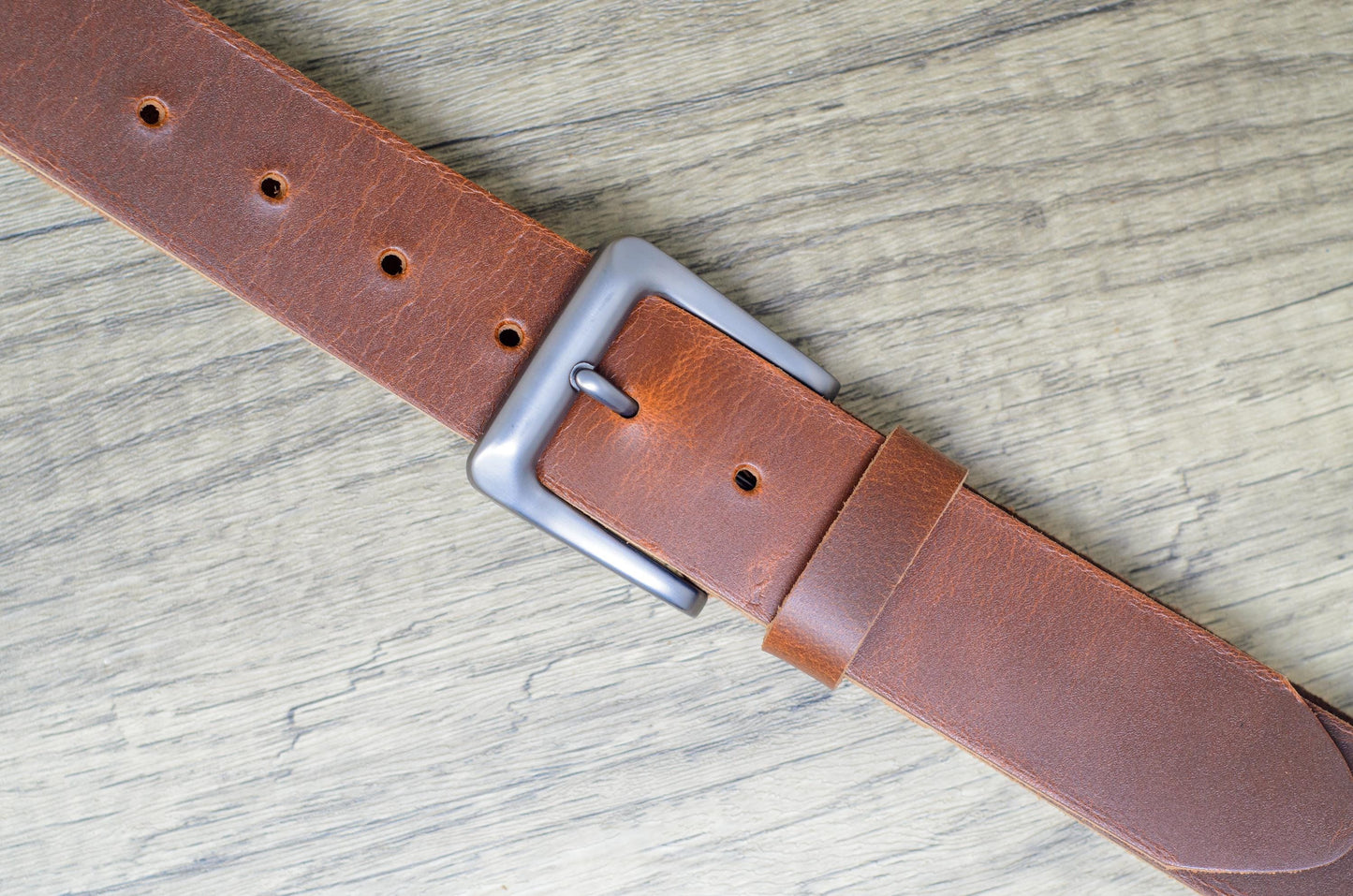 Full Grain Leather Belt - Mens Leather Belt