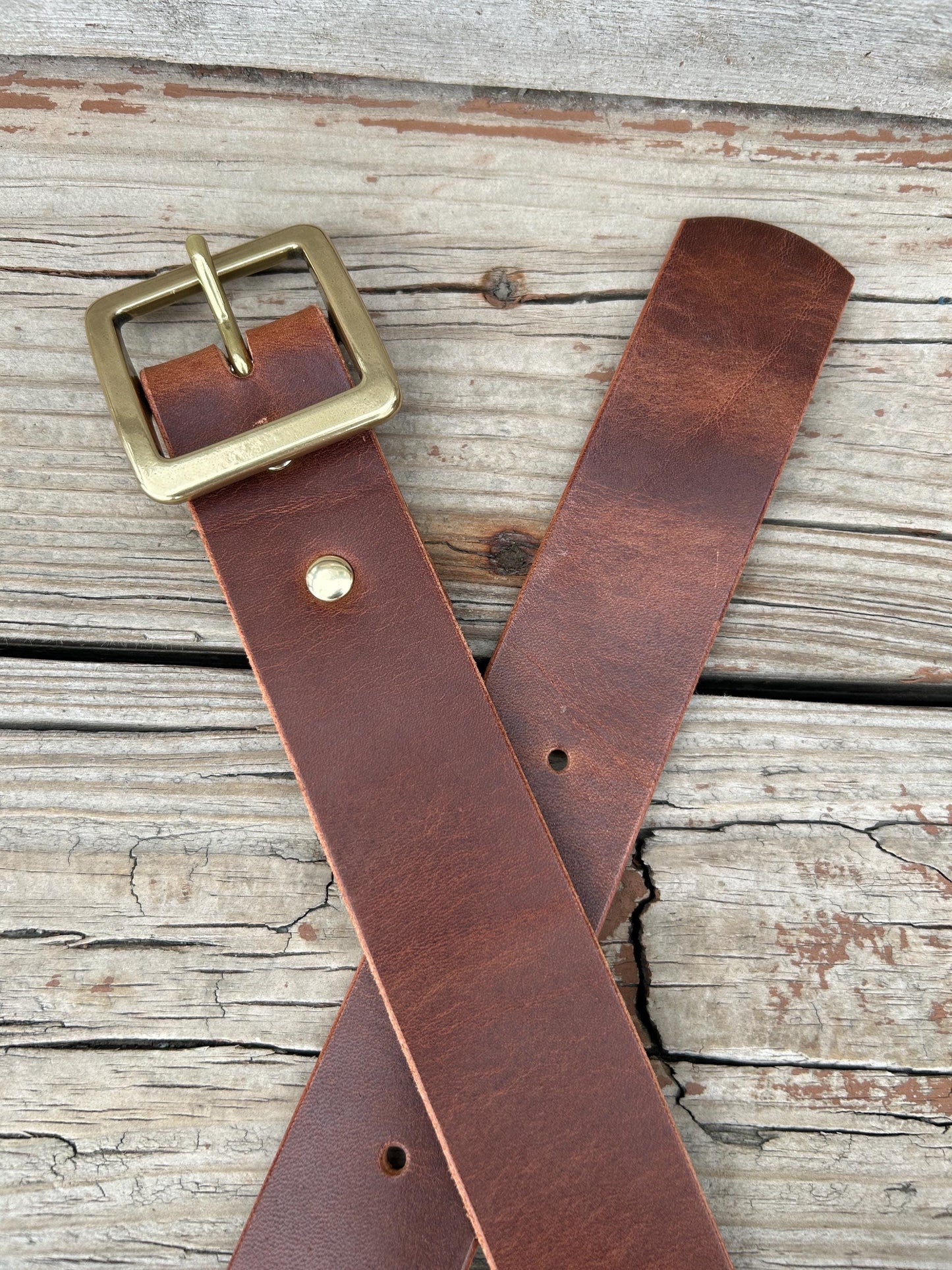 Horween Cypress Leather Belt