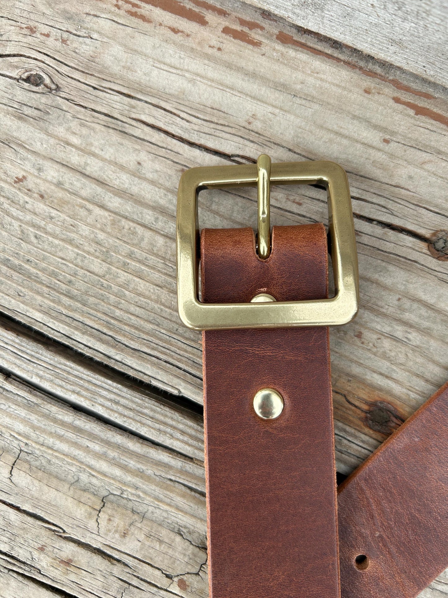 Horween Cypress Leather Belt