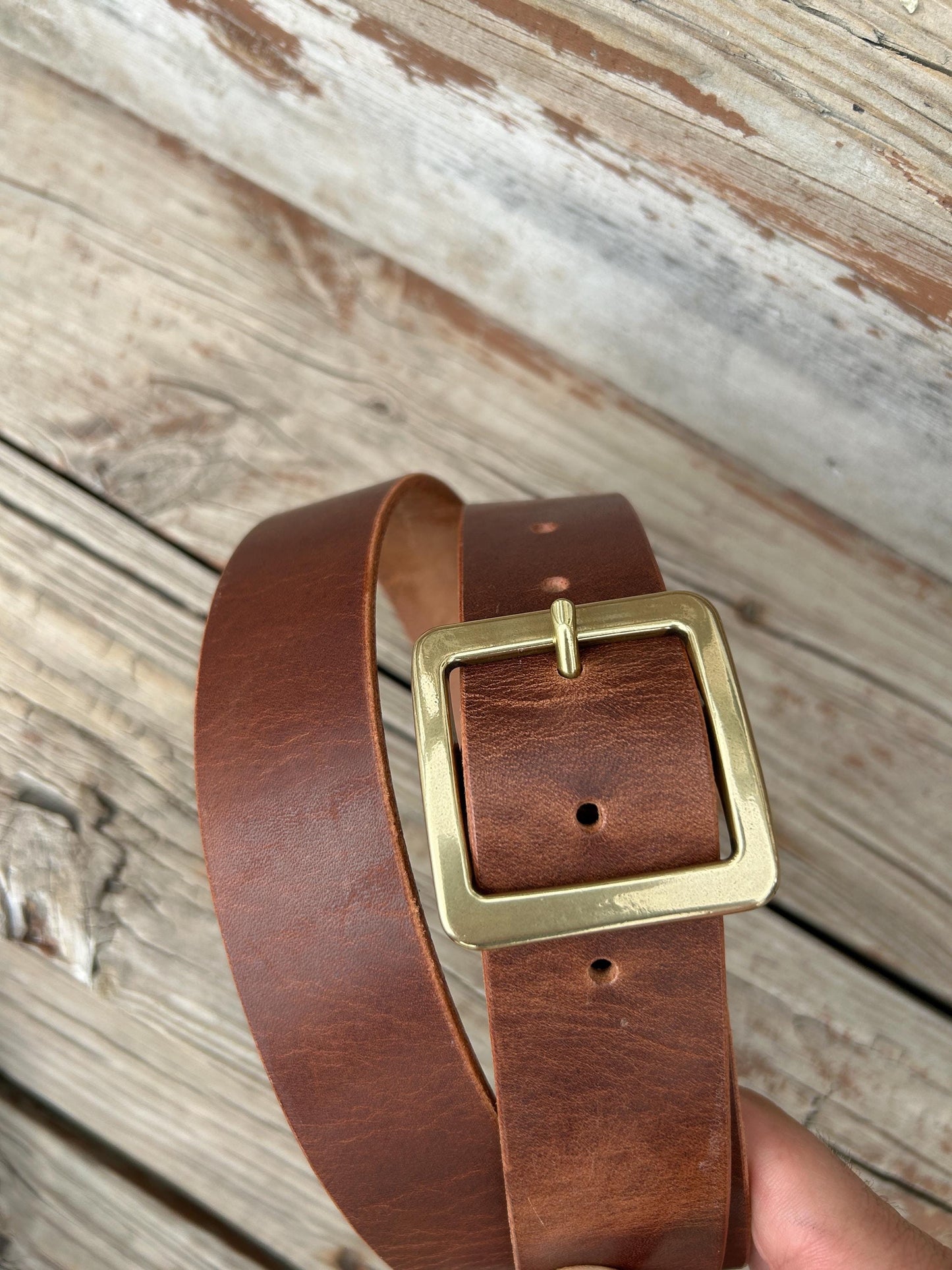 Horween Cypress Leather Belt