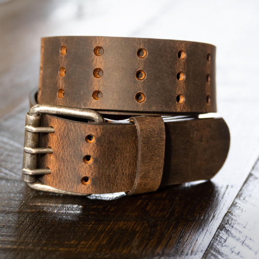 Buffalo Leather Belt Gift for Him