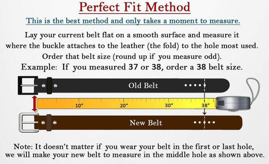 Buffalo Leather Belt