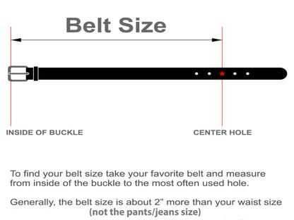 Personalized Leather Belt