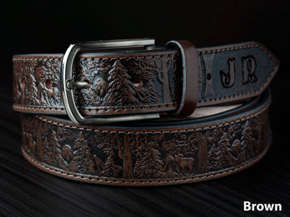 Personalized Leather Belt