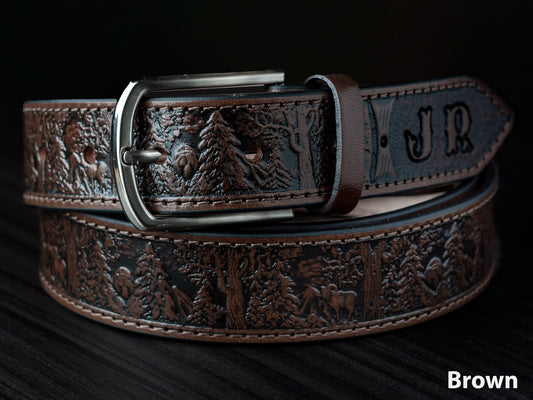 Personalized Leather Belt