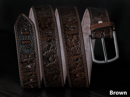 Personalized Leather Belt