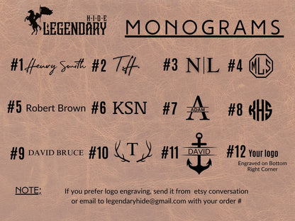 Personalized Leather Belt for Anniversary
