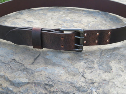 Custom Handcrafted leather belt