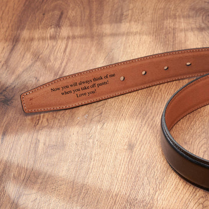 Personalized Leather Gift for Him