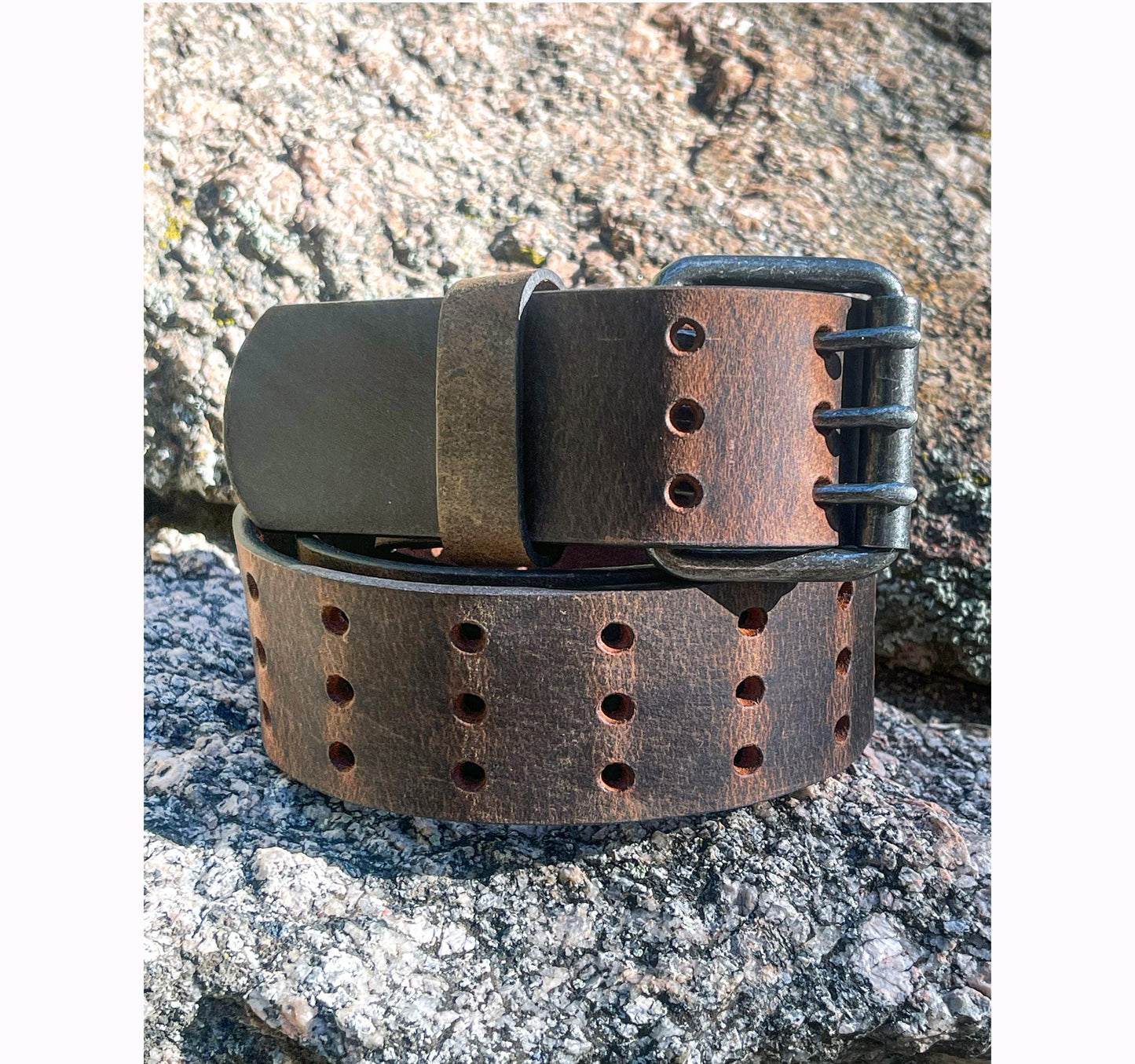 Buffalo Leather Belt Gift for Him