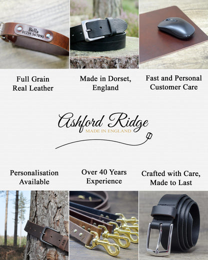 Full Grain Leather Belt - Mens Leather Belt