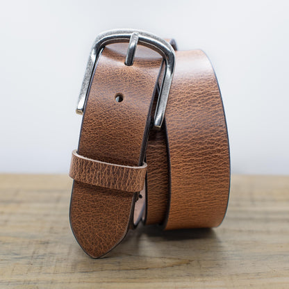 Premium Buffalo Leather Belt - Perfect Gift for Him