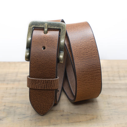 Premium Buffalo Leather Belt - Perfect Gift for Him
