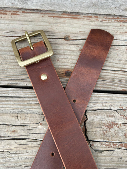 Horween Cypress Leather Belt