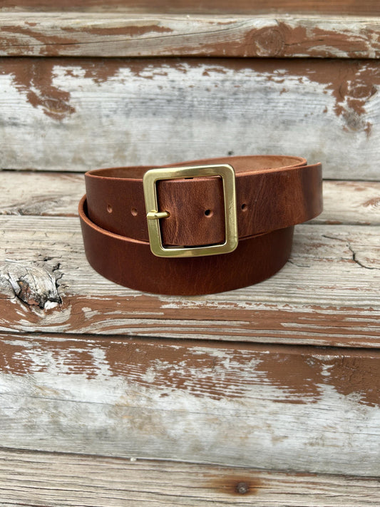 Horween Cypress Leather Belt